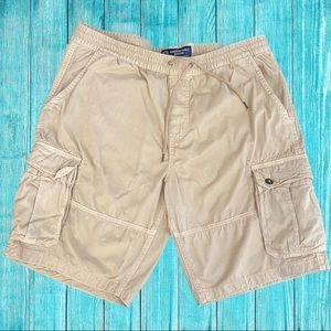 American Eagle Outfitters Beige Cargo Shorts